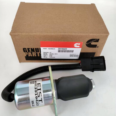 For Cummins C & B 5.9L 8.3L Fuel Shut off Solenoid Valve 3919422 SA-4026-12 12V