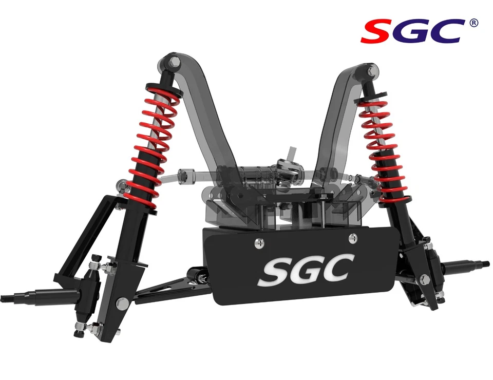 SGC 6" Coil-Over A-Arm Lift Kit for YAMAHA DRIVE2 SOLID AXLE (Fleet) Golf Cart - Изображение 2 из 3
