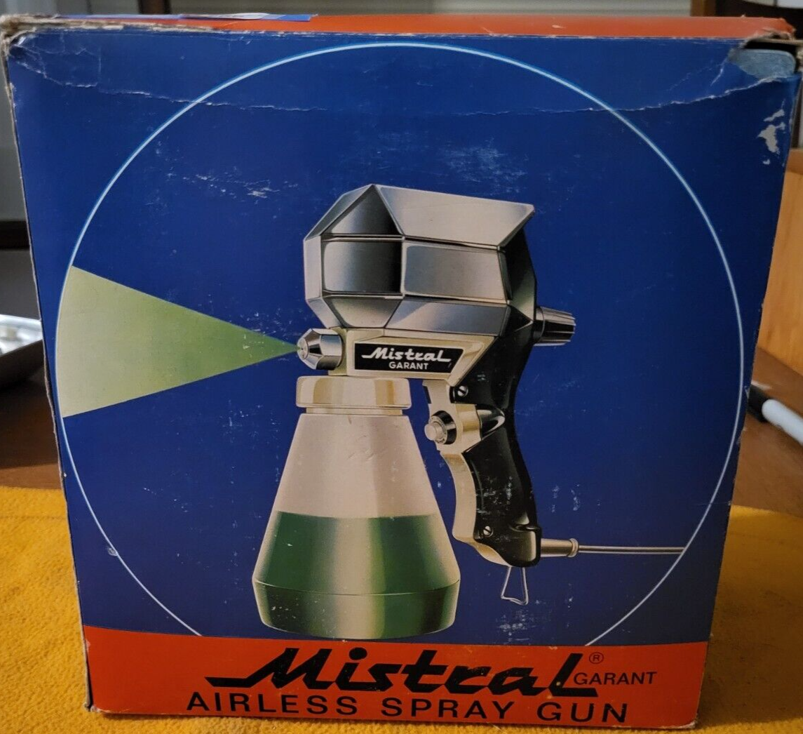 Vintage Mistral Airless Paint Spray Gun | eBay