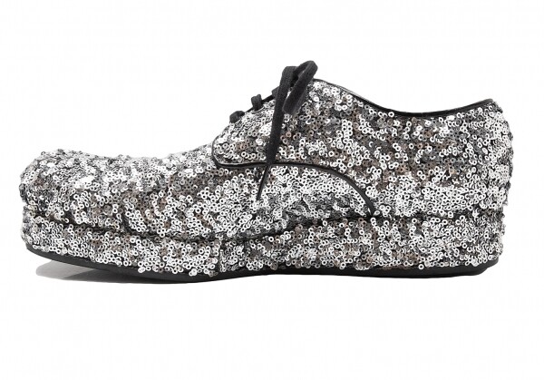 00s tricot comme des garçons dress shoes tricot COMME des GARCONS Sequins Shoes Size US About 6(K