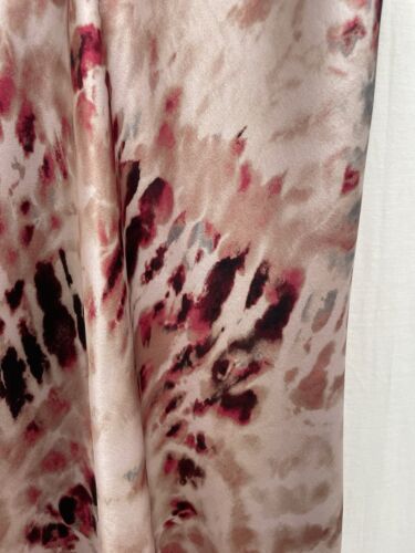 NWT CAMI NYC Raven Blush Pink Tie Dye Silk, Midi Slip Dress US Size XS - Picture 4 of 5