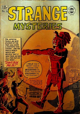 Strange Mysteries 15 Super Comics 1964 Don't Box Me In