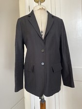 Margaret Howell Navy Blue Wool & Linen Single Breasted Blazer Jacket Uk10 Rp£749