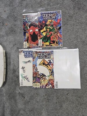 Zero Hour # 0,4,3,2,1,+Ashcan+Preview NM/MT D.C. Comics  Beautiful  1994