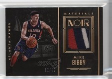 2016-17 Panini Noir Materials Color Prime 30/49 Mike Bibby #MC-MBB e1e