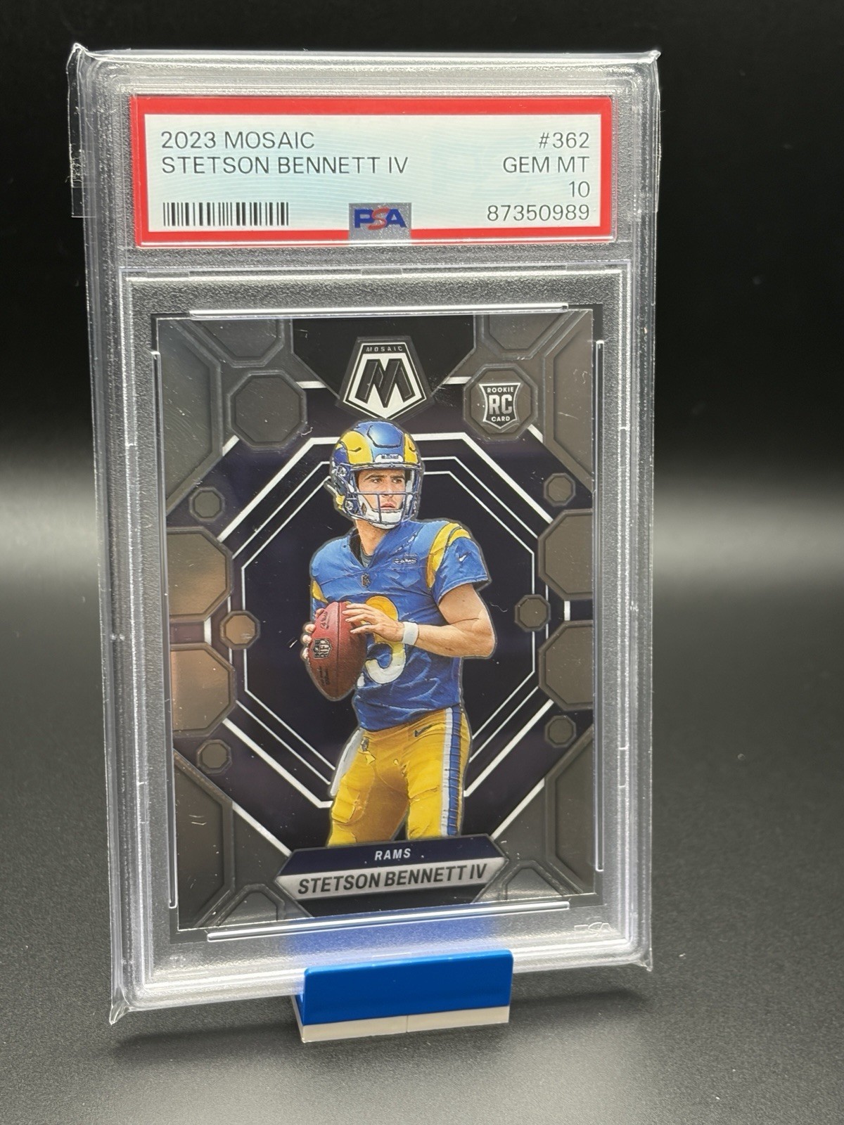 Stetson Bennett IV #362 [Rookie] 2023 Panini Mosaic