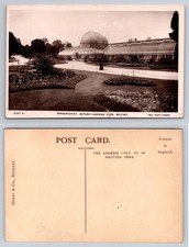 Coservatory, Botanic Gardens Park, Belfast - RP Publ. Locally by Hurst & Co