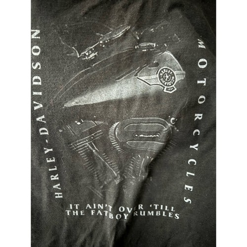 Harley Davidson motorcycle vintage look black tshirt Nashville Tennessee size L - Picture 4 of 6
