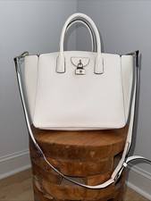 Nine West designer Shirin satchel with hardware details and lock detail