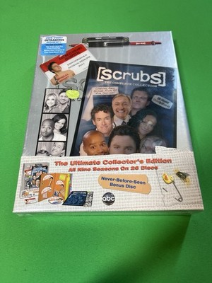 Scrubs: The Complete Collection (DVD, 2010, 26-Disc Set