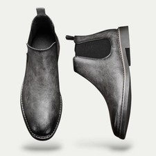 Men Slip On Chelsea Boots-Bareroots|124951