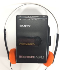 SONY Walkman WM-F2061 AM/FM Radio Cassette Player Serviced, New Belt, Calibrated