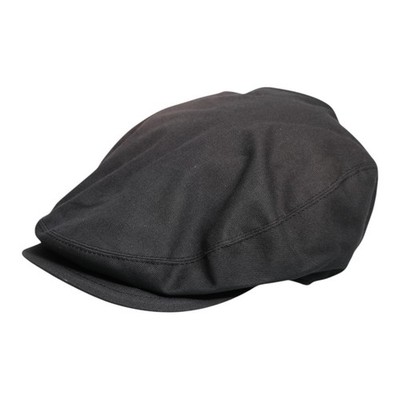DOLCE & GABBANA Mütze Herren Schwarz Baumwolle Zeitungsjunge Capello Cabbie...