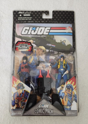 Wild Bill Scrap-Iron Comic Pack G.I. JOE COBRA 25th MOC NEW #2