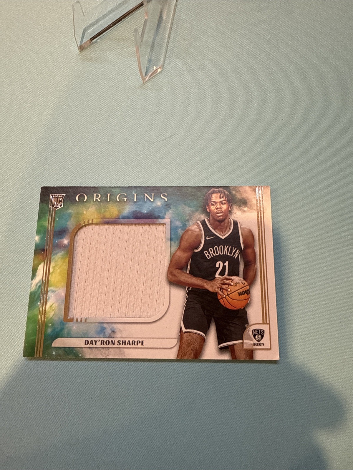 2021-22 Panini Origins - Rookie Jumbo Jerseys Day'Ron Sharpe #JJ-SHA (MEM, RC)