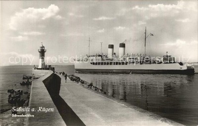 Schiffe Ships Navires Schwedenfähre Sassnitz Rügen 
