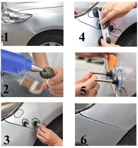 Auto Dent Zoposon Reparatur Werkzeuge EU/US Kleber Pistole Paintless Dent Repara - Bild 6 von 19