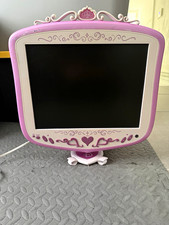 Disney Princess 19in LCD Flat Screen TV Pink/White 480p Maximum Resolution