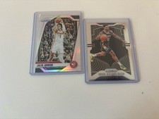 Prizm Jalen Johnson Silver + Prizm Nickeil Alexander Walker RC Atlanta Hawks
