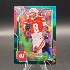 2025 Bowman U Chrome Vinny Anthony II 1st Teal Lava Refractor #171 Wisconsin