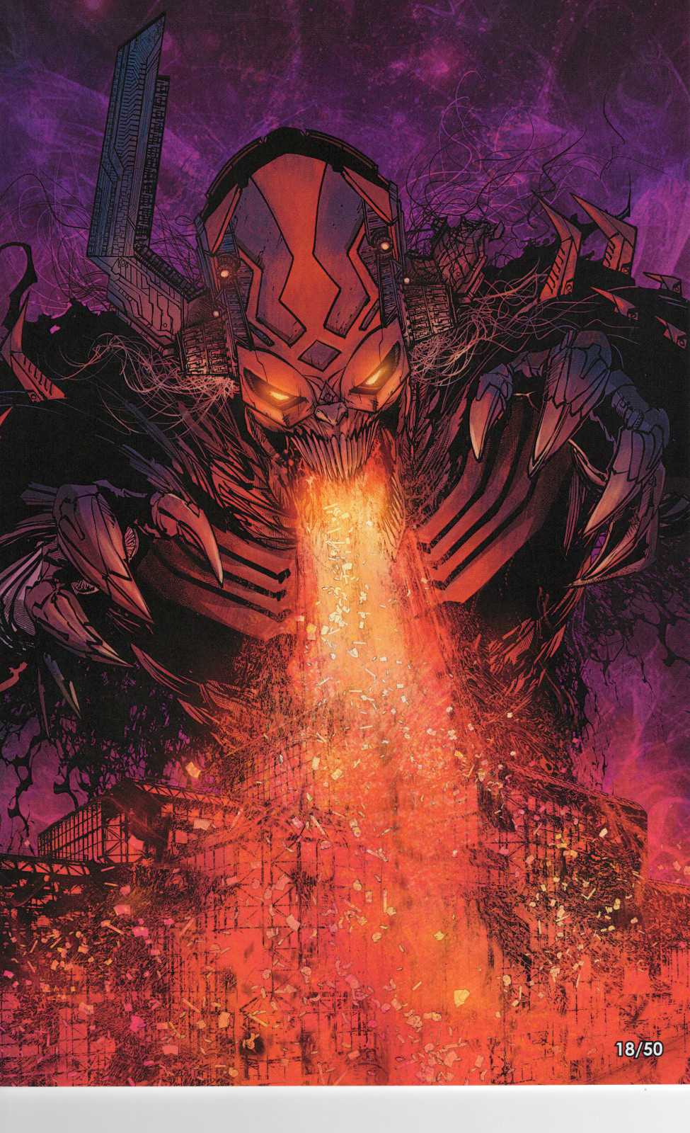 Jack Kirby Tribute NYCC 2025 Virgin Variant Stan Yak Abyssus #18 of 50