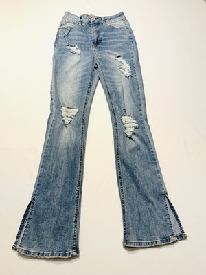 Women s Vanilla Star Skinny Kick Flare Jeans Size 5 Strech