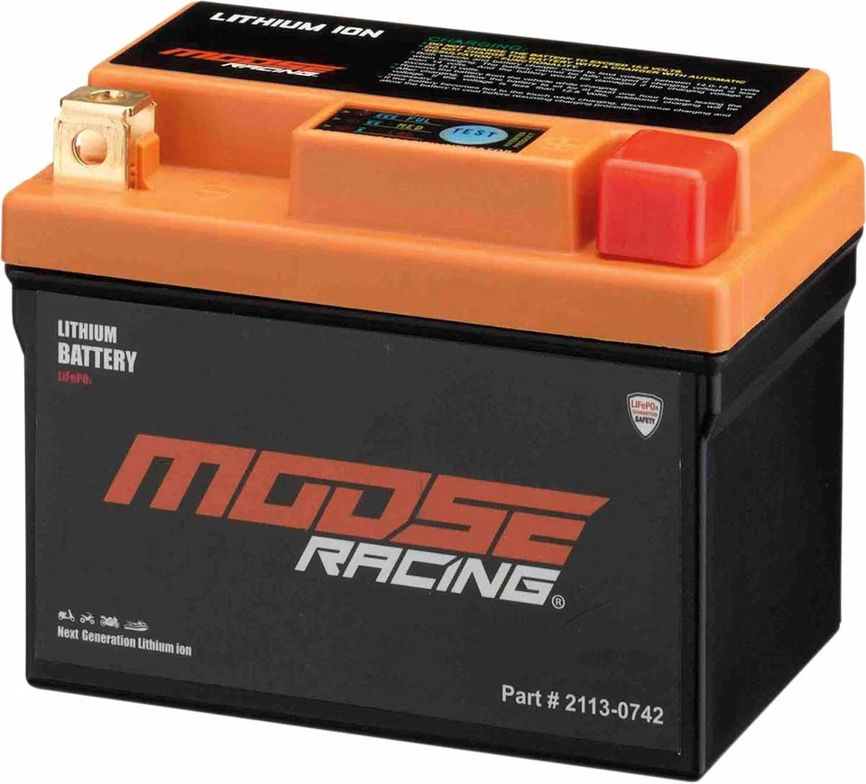 Baterías de iones de litio Moose Racing para KTM 525 XC 2010 ATV Foto 2 de 3