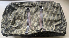 FENDI Vintage Zucca FF Large Travel Bag – Made in Italy – Rare –Minor Strap Wear
