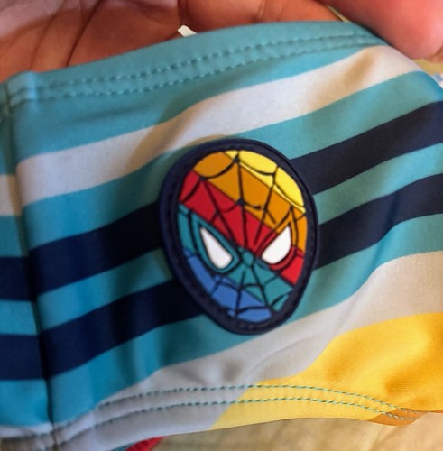 Girls NWT Disney Marvel Swimsuit 2 Piece Spider-Man Size 4 - Picture 2 of 6