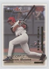 2001 Fleer Triple Crown Aaron Boone #175 0k8a