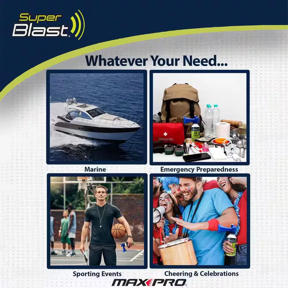 8 OZ. Bocina marina y de seguridad Foto 4 de 4