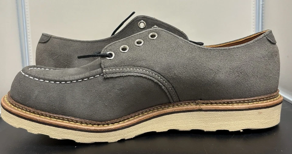 Red Wing 8102 Talla 9 D Gris Pizarra Puntera Sin usar, en caja Oxford 8100 8103 8105 8109 8101 2º Foto 3 de 4