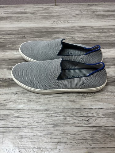 Zapatos sin cordones Rothys para mujer talla 9 azules cómodos - Imagen 3 de 10