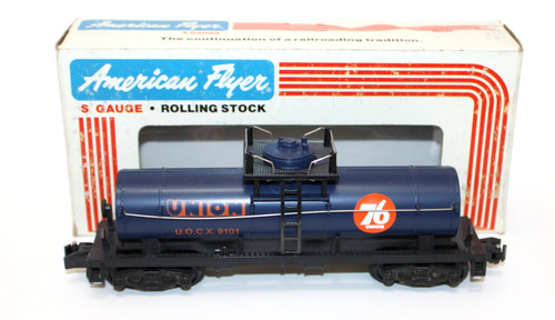 Coche cisterna American Flyer Lionel 4-9101 625 Union Oil 76 SD NUEVO EN CAJA 1980 EE. UU. | Zustand: Used