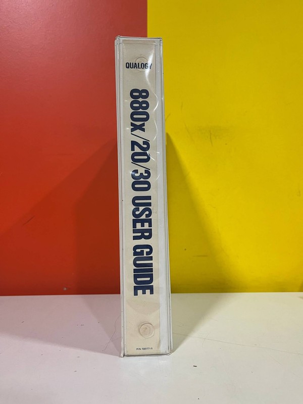 QUALOGY 700177-m 880x/20/30 880x/20/30 User Guide