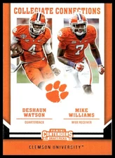 2017 Panini Contenders Draft Picks #1 Deshaun Watson / Mike Williams [GOATCARDS]
