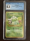 1999 Pokemon Bulbasaur Base Set Unlimited 44/102 CGC 8.5 NM/Mint+