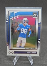 2024 Panini Donruss Optic - Rated Rookie AJ Barner #204 (RC)