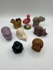 Lot Of 8 Fisher Price Little People Zoo Talkers Animals ZooTalkers READ