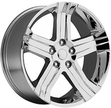 22 Chrome Oe 2388 Replica Wheels Fits 2004 2018 Dodge Ram Rt 1500 5x5.5 20