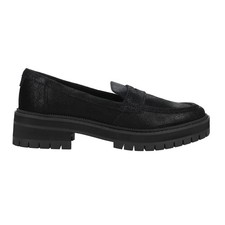 TOMS Cara Slip On Loafers Womens Black 10021344T-001