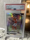 Panini 2024 Prizm Bo Nix #309 Silver Prizm Rookie PSA 10 Denver Broncos
