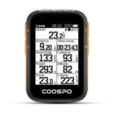 Bike Computer Wireless GPS,Cycling Computer Bike Speedometer Auto Backlight,B...