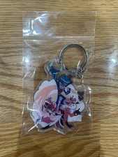 UNHOLY TRINITY Ultimate Keychain VEES Vox Velvette Valentino Hazbin Hotel