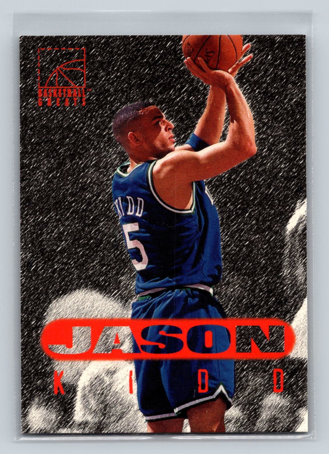 1996 Score Board Rookies #95 Jason Kidd Dallas Mavericks