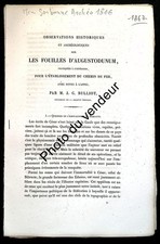 Histoire de Saône-et-Loire: Bulliot, 1867. Les fouilles d'Augustodunum (Autun)
