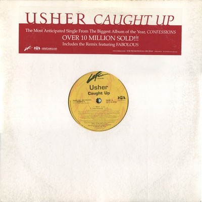 Usher - Caught Up - Used Vinyl Record 12 - 72 - Promo - E6244z