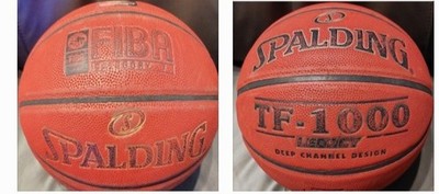 2X Basketbälle Spalding TF1000 Legacy Original Größe 7 mit und ohne DBB Logo
