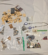 Jewelry Making Supplies Beads Grab Bag Variety Mixed Lot AS IS