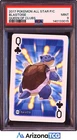 Pokemon 2017 Blastoise Queen Of Clubs All Star Playing Cards Japanese PSA 9